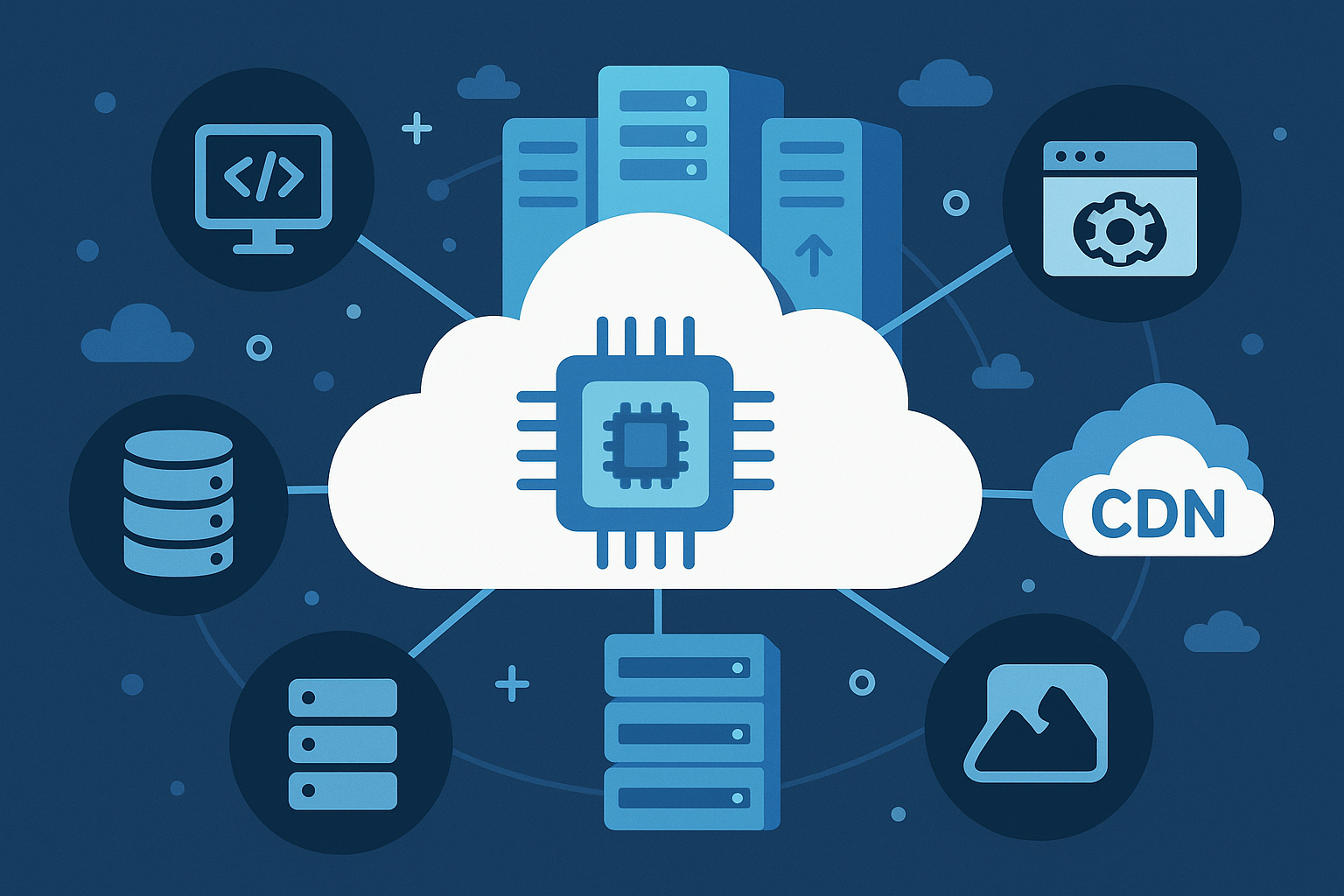 Cloud Solutions Illustration